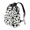 Piano Print Design LKS405 Diaper Bag Backpack