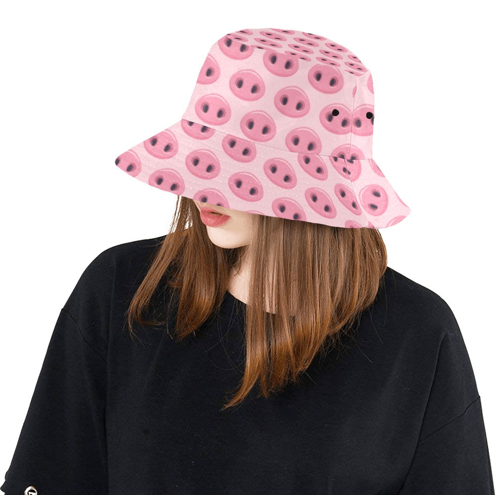Pig Print Design LKS401 Unisex Bucket Hat