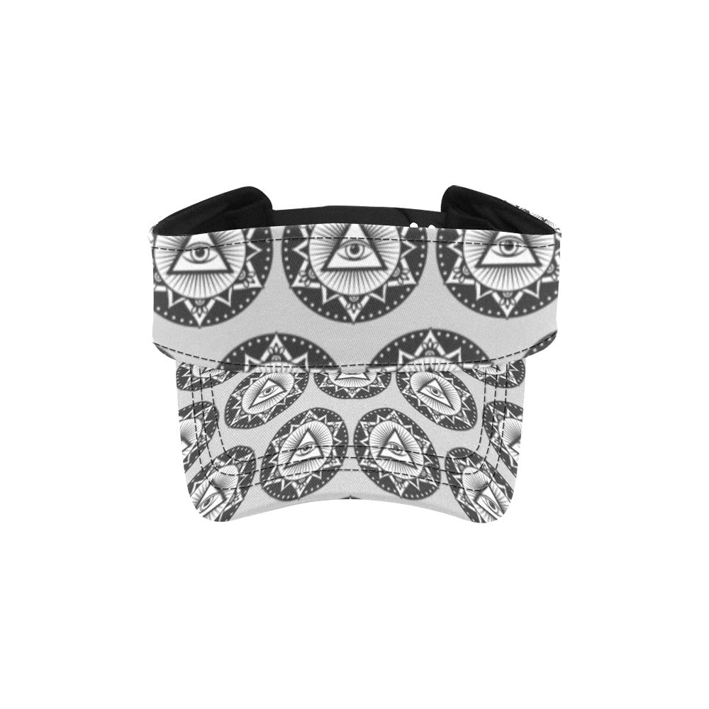 Third Eye Print Design LKS301 Unisex Sun Visor