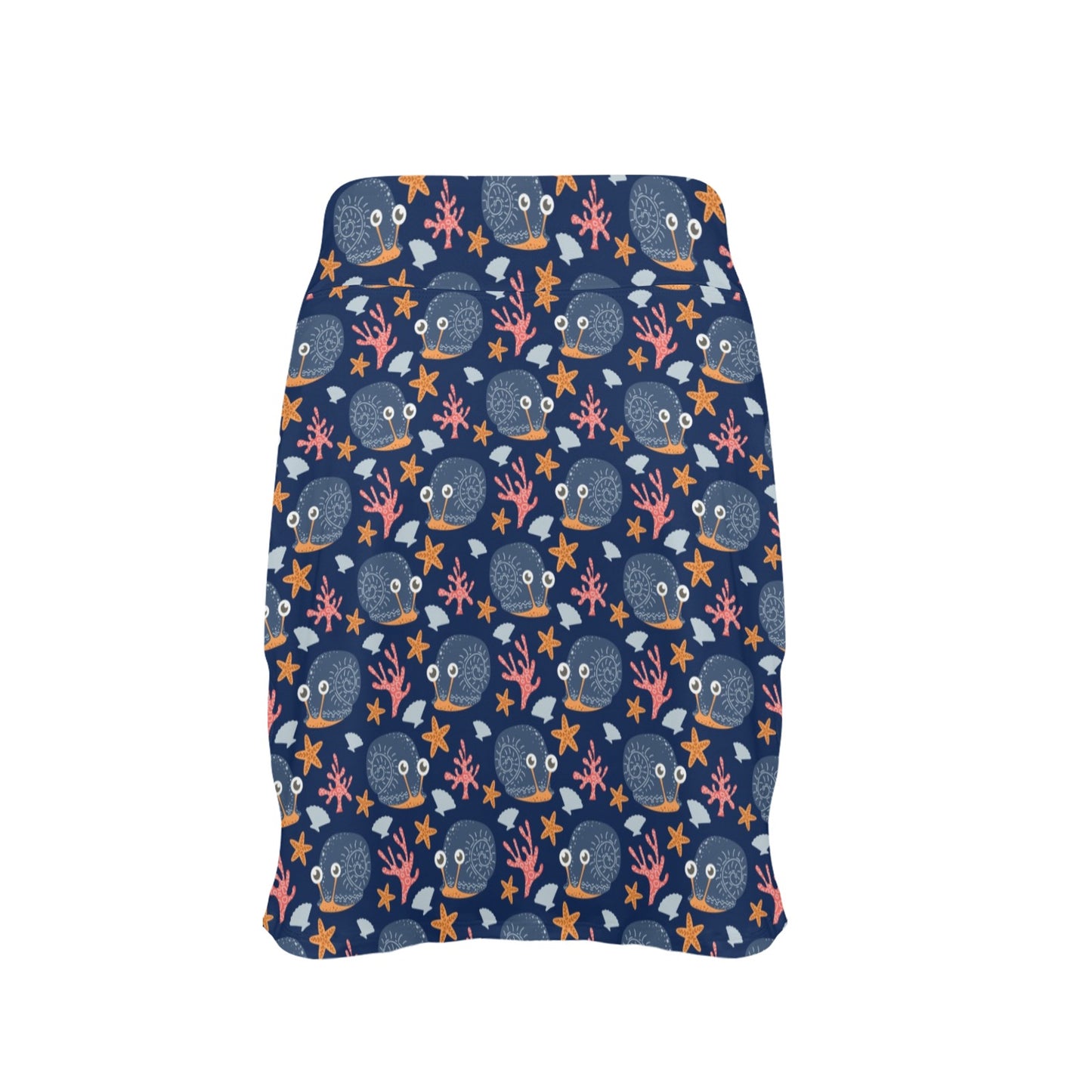 Snail Print Design LKS402 17" Golf & Pickleball Skort with Pockets