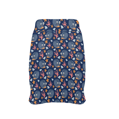 Snail Print Design LKS402 17" Golf & Pickleball Skort with Pockets
