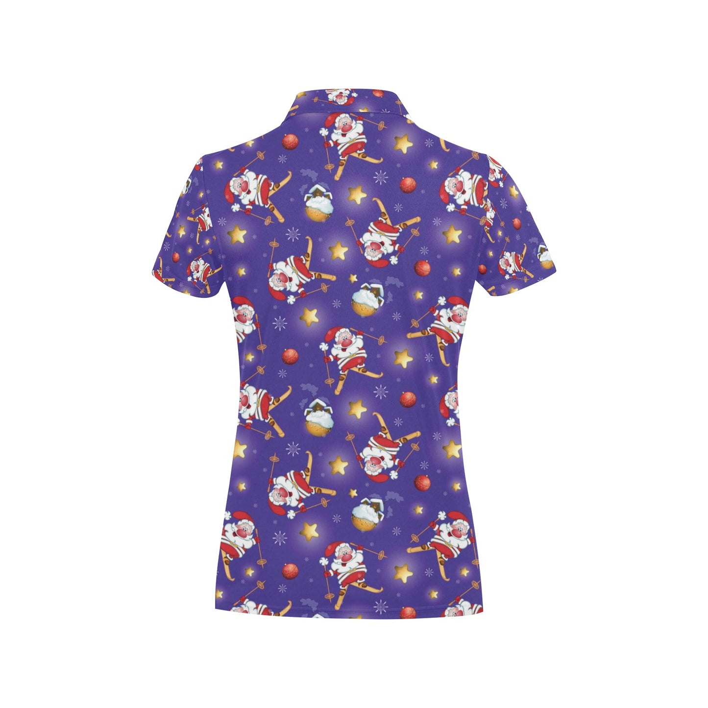 Ski Print Design LKS308 Women's Polo Shirt
