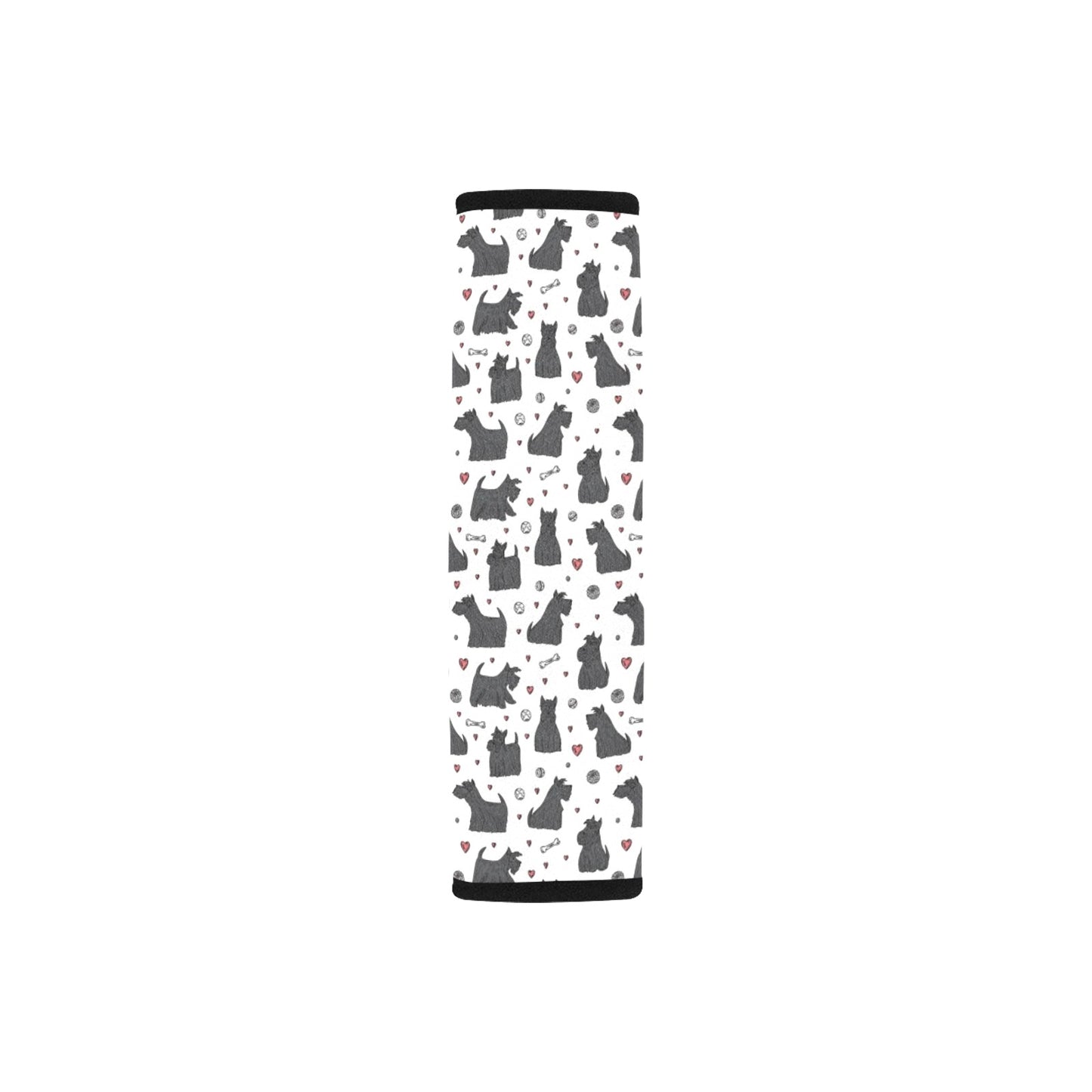 Scottish Terriers Print Design LKS3015 Car Seat Belt Cover