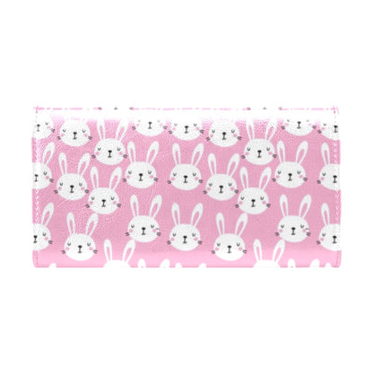 Rabbit Print Design LKS401 Women's Trifold Wallet