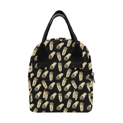 Burrito Print Design LKS303 Insulated Lunch Bag