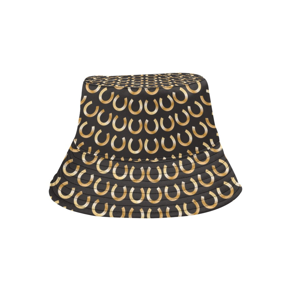 Horseshoe Print Design LKS304 Unisex Bucket Hat