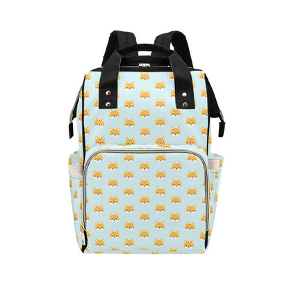 Shiba Inu Print Design LKS301 Diaper Bag Backpack