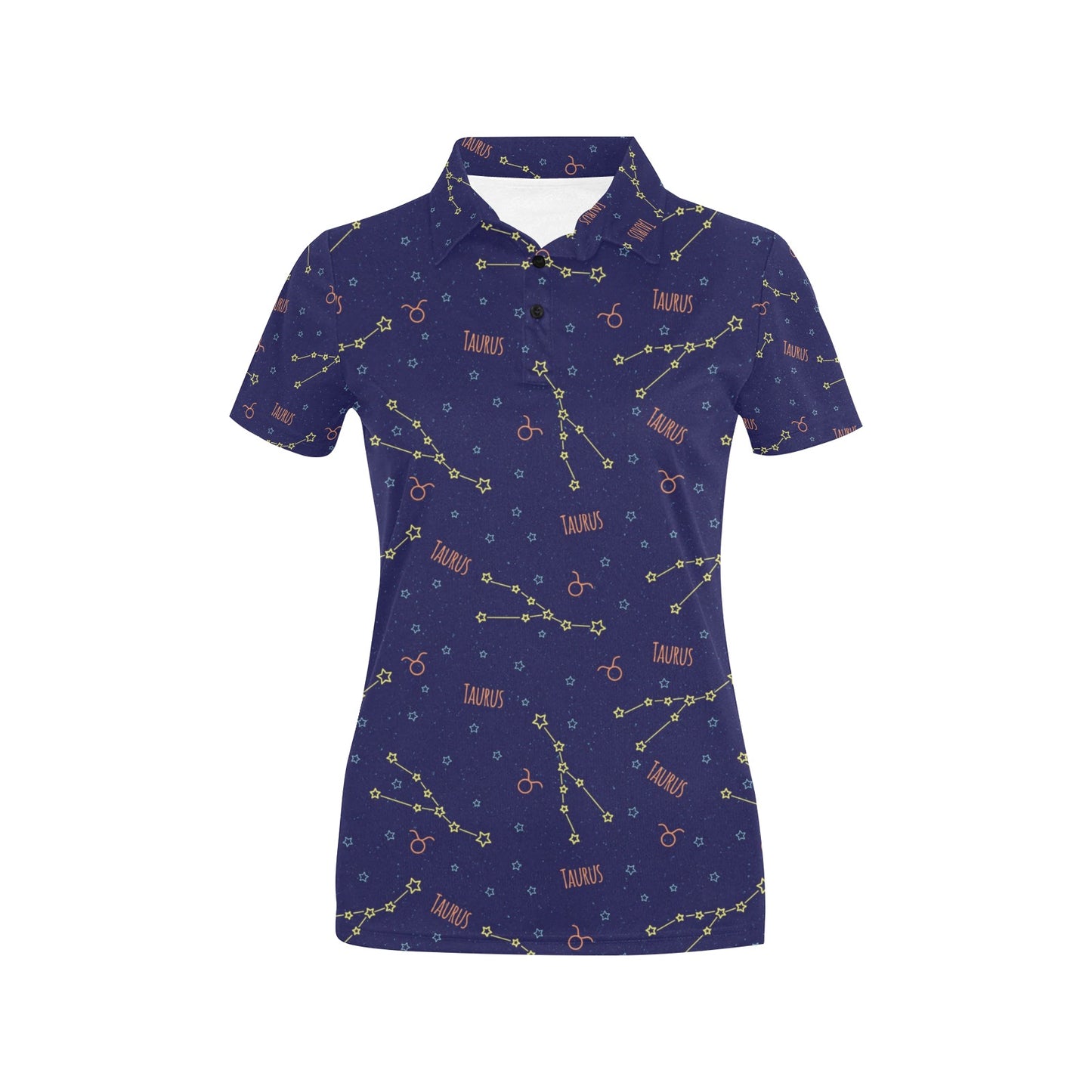 Taurus Print Design LKS301 Women's Polo Shirt