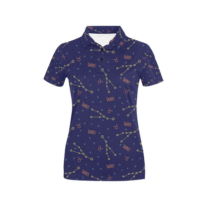 Taurus Print Design LKS301 Women's Polo Shirt