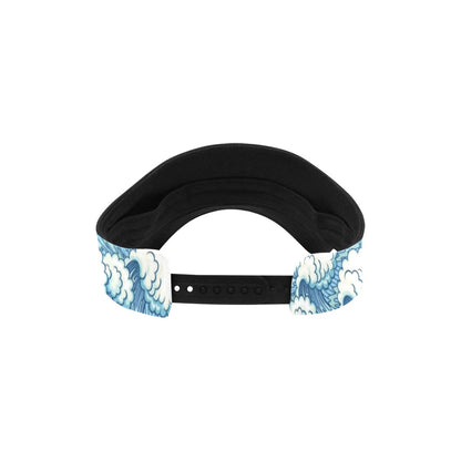 Wave Japan Style Print Design LKS304 Unisex Sun Visor