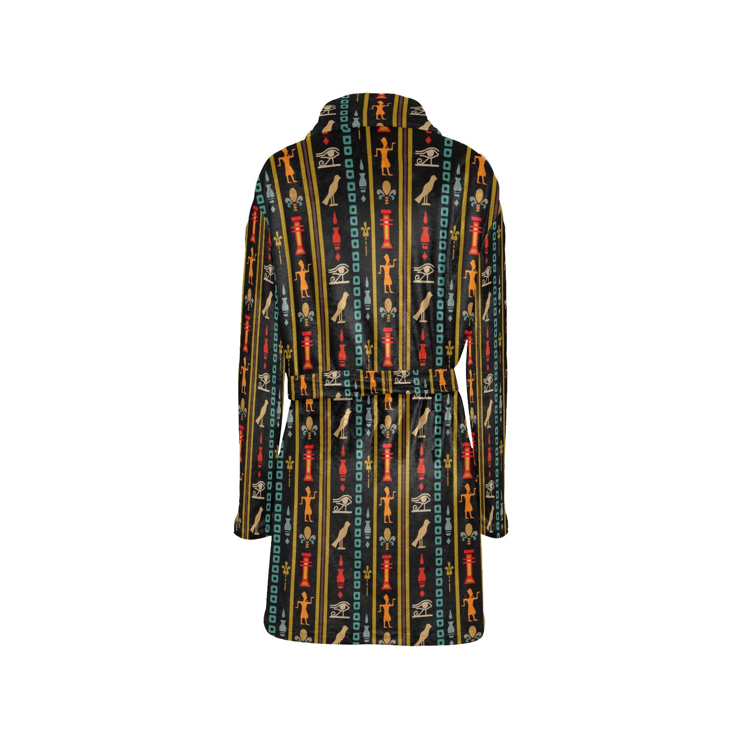 Eye of Horus Egypt Style Pattern Women's Fleece Robe
