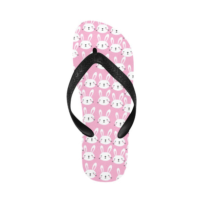 Rabbit Print Design LKS401 Flip Flops