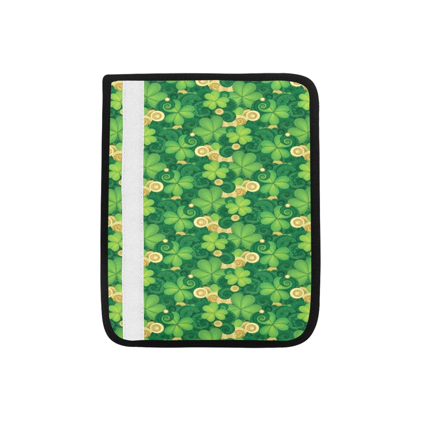 Shamrock Print Design LKS301 Car Seat Belt Cover