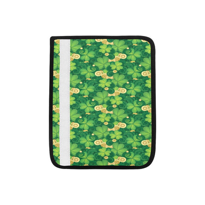 Shamrock Print Design LKS301 Car Seat Belt Cover