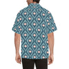 Ikat Print Design LKS402 Men's Men's Hawaiian Shirt