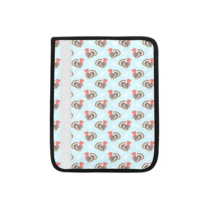 Turkey Print Design LKS403 Car Seat Belt Cover