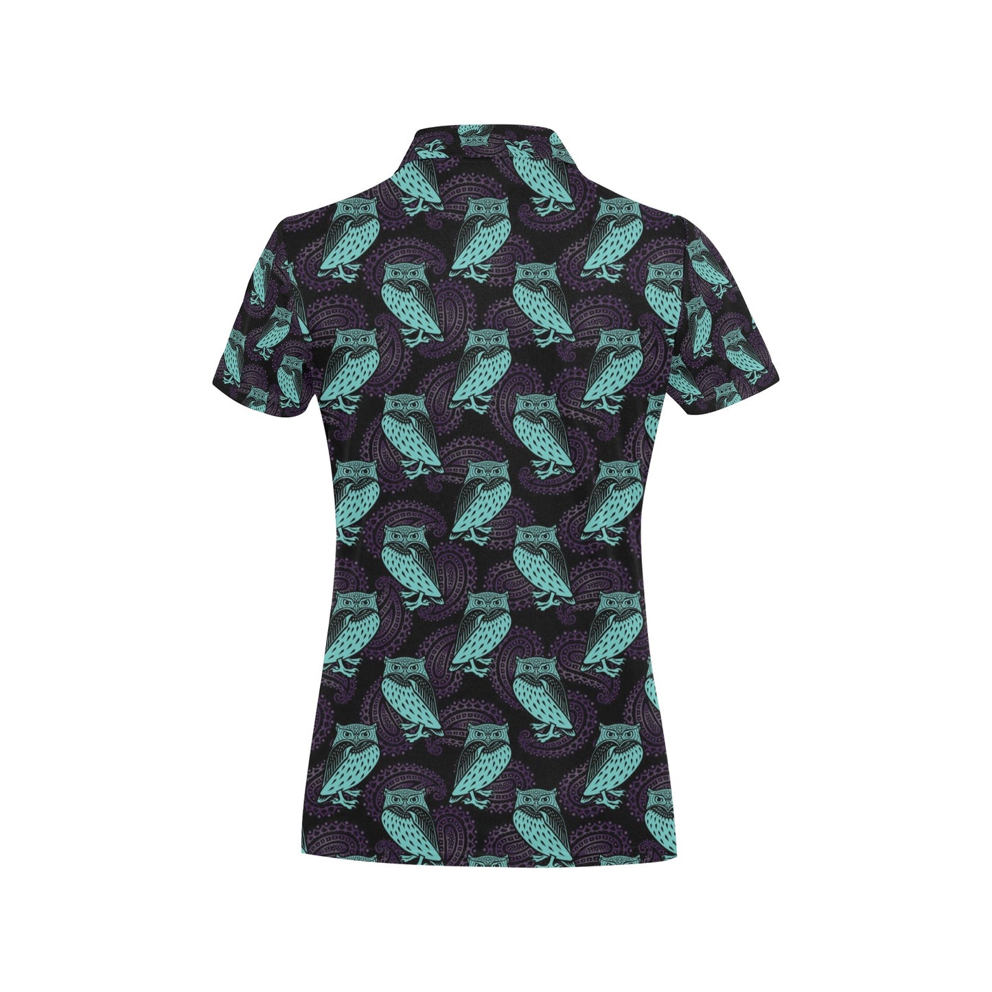 Tribal Pattern Print Design LKS3010 Women's Polo Shirt