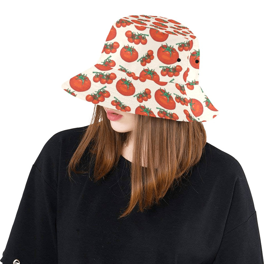 Tomato Print Design LKS302 Unisex Bucket Hat