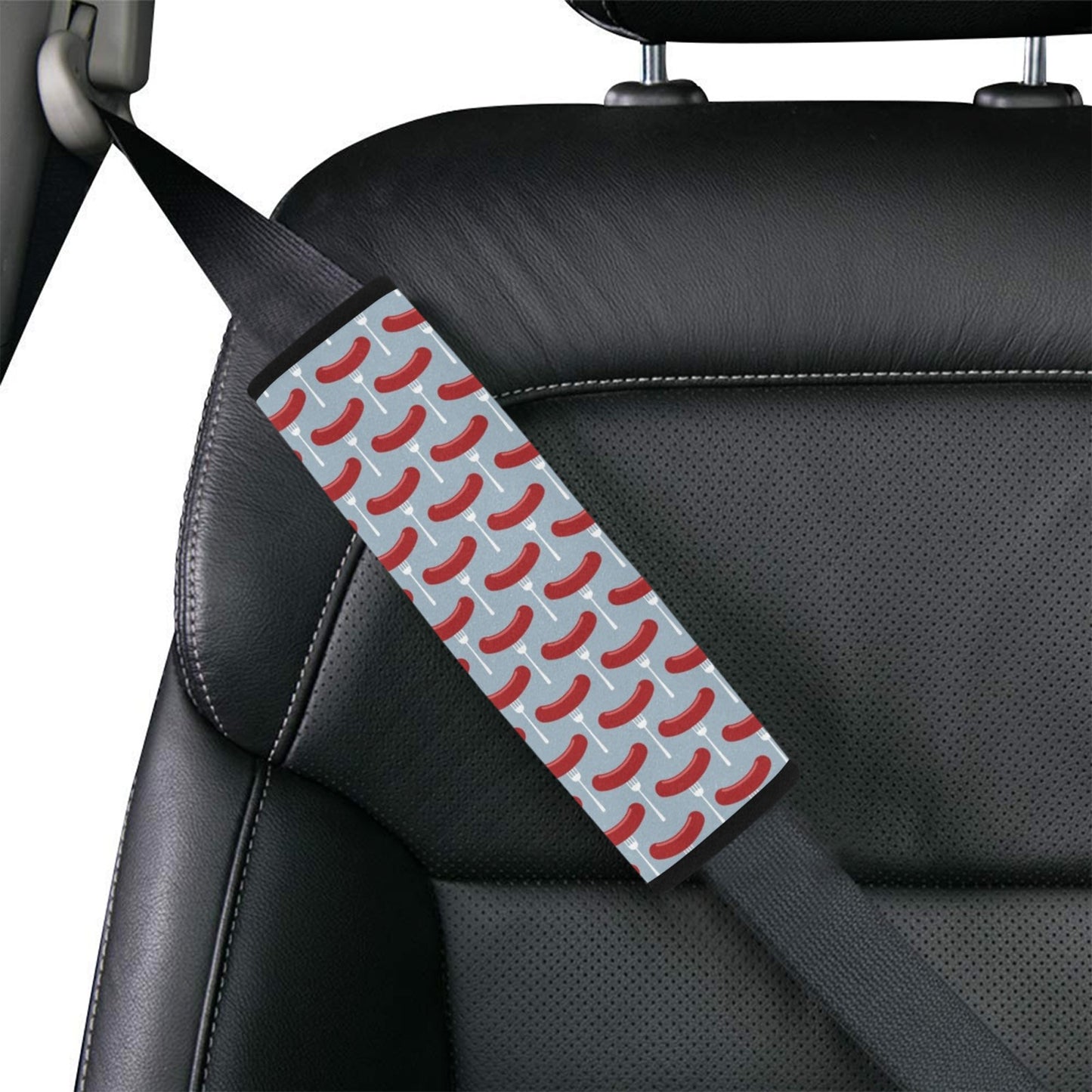Sausage Print Design LKS301 Car Seat Belt Cover