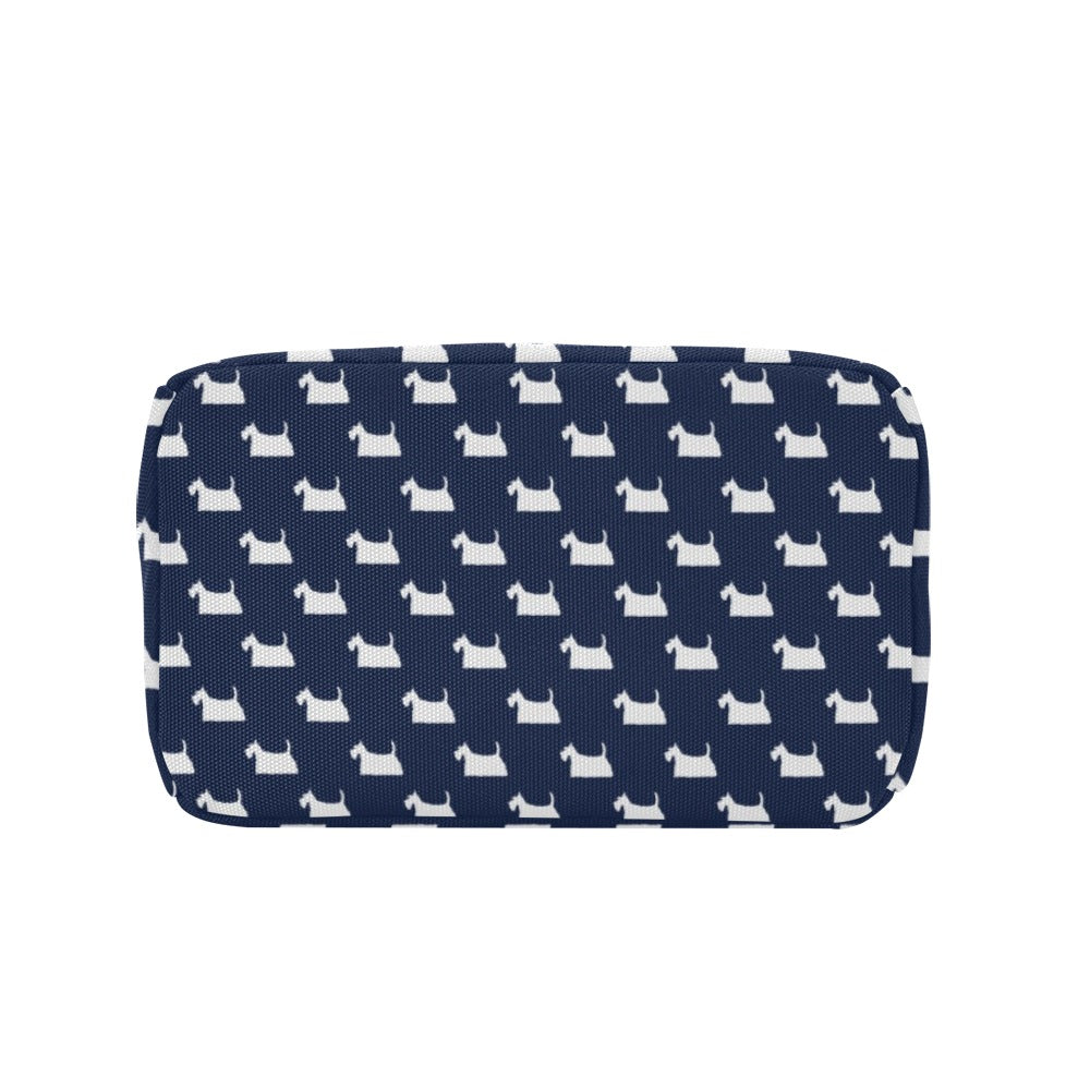 Scottish Terriers Print Design LKS303 Insulated Lunch Bag