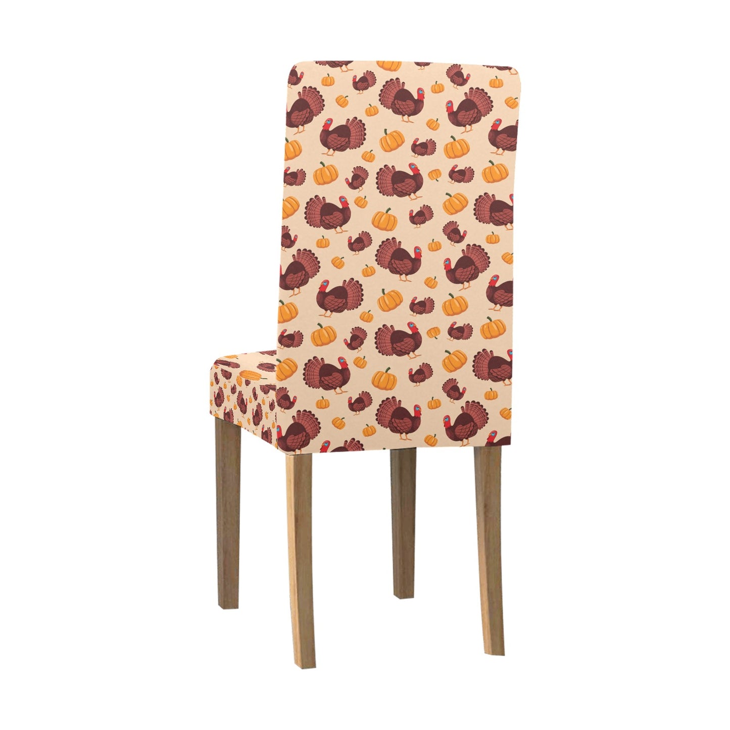 Thanksgiving Print Design LKS308 Dining Chair Slipcover