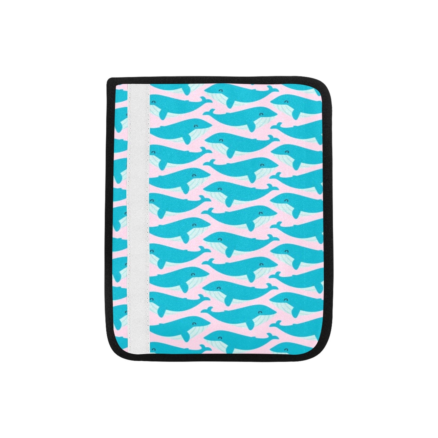Whale Print Design LKS302 Car Seat Belt Cover