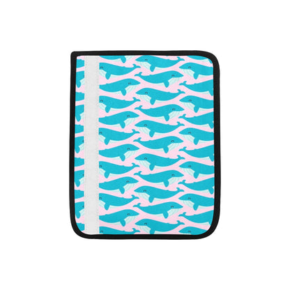 Whale Print Design LKS302 Car Seat Belt Cover