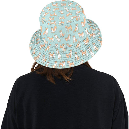 Shiba Inu Print Design LKS304 Unisex Bucket Hat