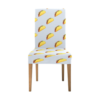 Taco Print Design LKS304 Dining Chair Slipcover