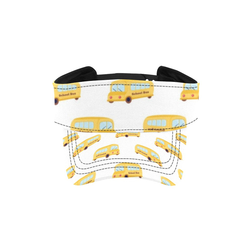 School Bus Print Design LKS306 Unisex Sun Visor