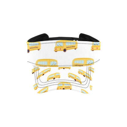 School Bus Print Design LKS306 Unisex Sun Visor