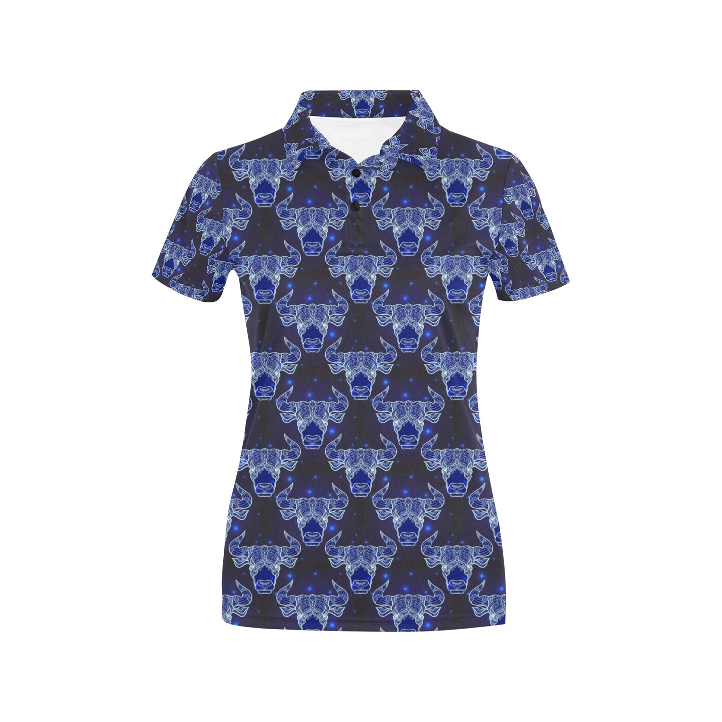 Taurus Print Design LKS302 Women's Polo Shirt