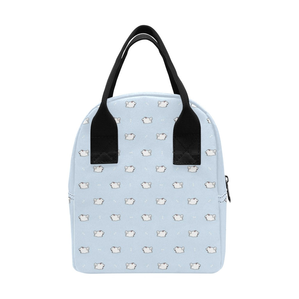 Samoyeds Print Design LKS302 Insulated Lunch Bag