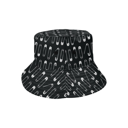 Safety Pin Print Design LKS302 Unisex Bucket Hat