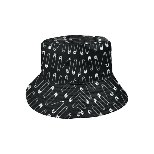 Safety Pin Print Design LKS302 Unisex Bucket Hat