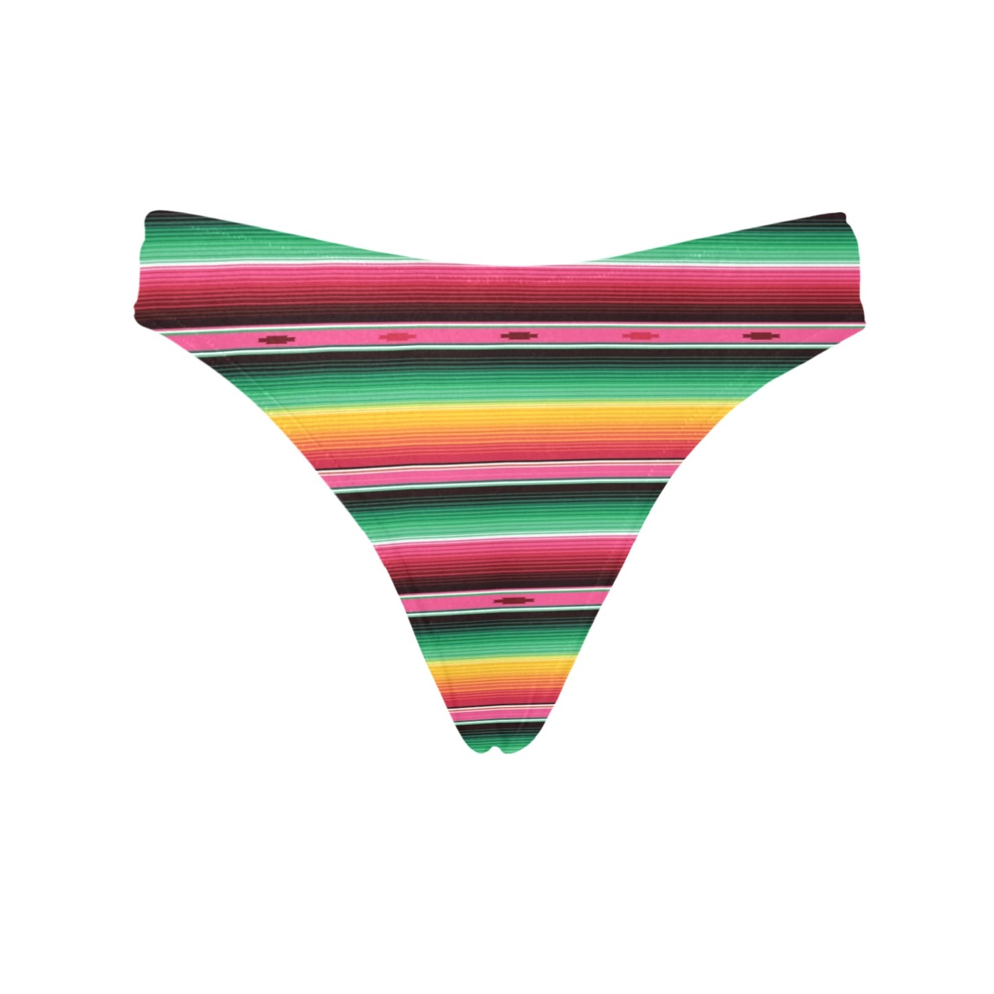 Mexican Blanket Classic Print Pattern Women's Thongs