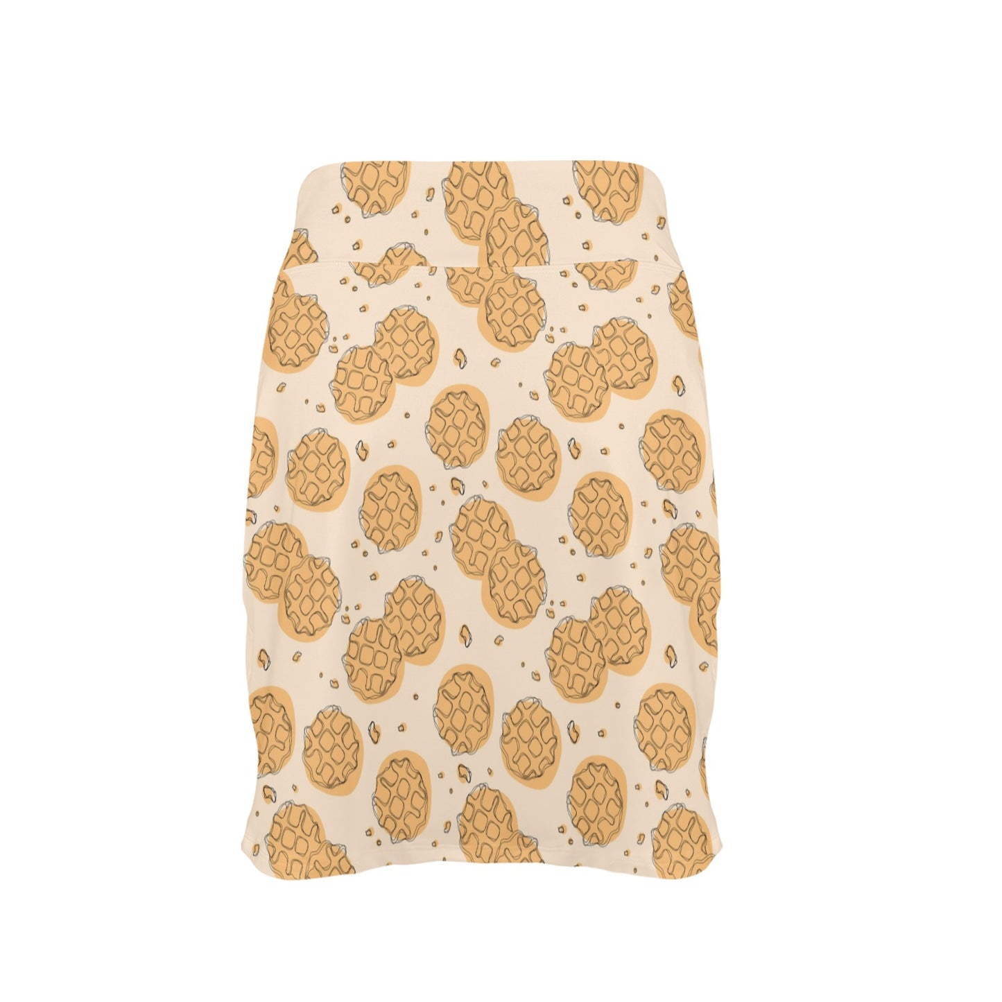 Waffle Print Design LKS303 17" Golf & Pickleball Skort with Pockets
