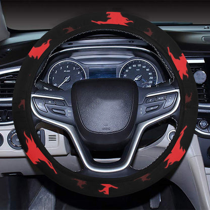 Witch Print Design LKS308 Steering Wheel Cover with Elastic Edge