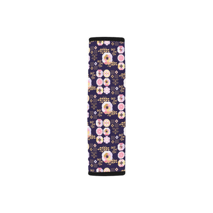 Sakura Japan Style Print Design LKS302 Car Seat Belt Cover