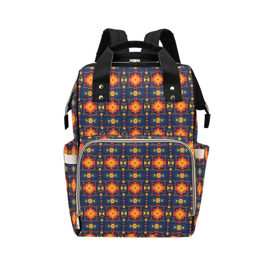 Southwest Pattern Print Design LKS307 Diaper Bag Backpack