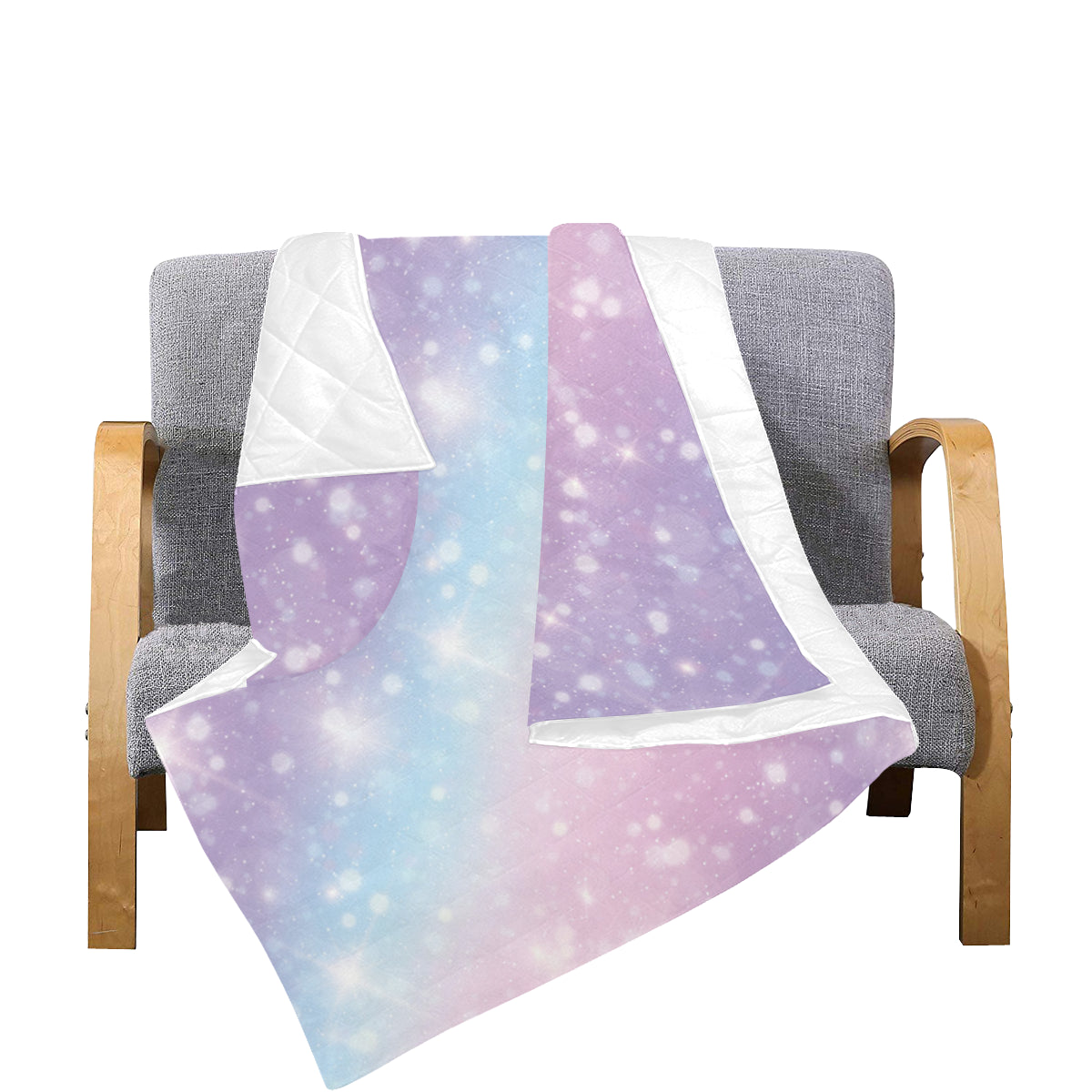 Cosmic Pastel Pattern Print Design 02 Premium Quilt