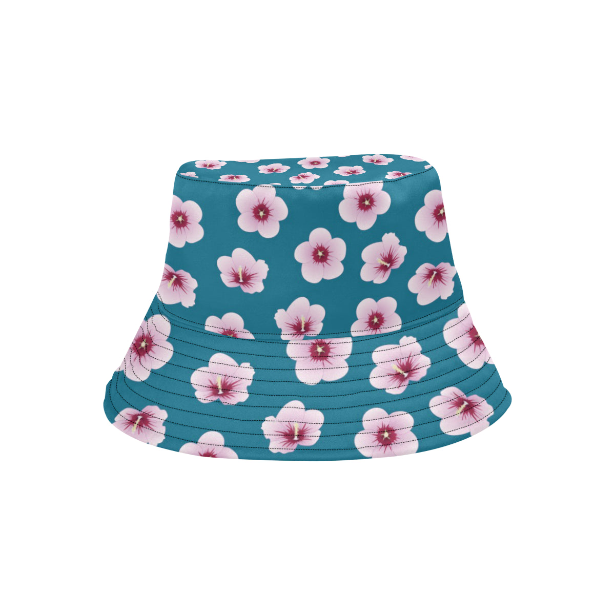 Cherry Blossom Pattern Print Design CB08 Unisex Bucket Hat