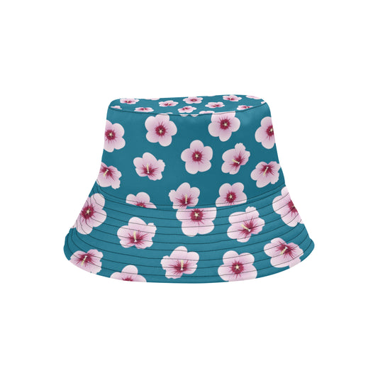 Cherry Blossom Pattern Print Design CB08 Unisex Bucket Hat