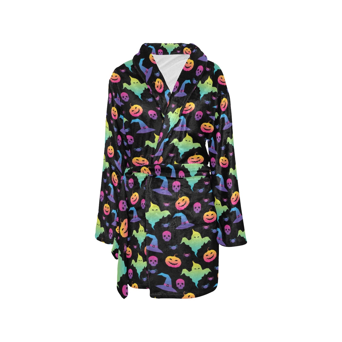Halloween Print Design LKS404 Women's Fleece Robe