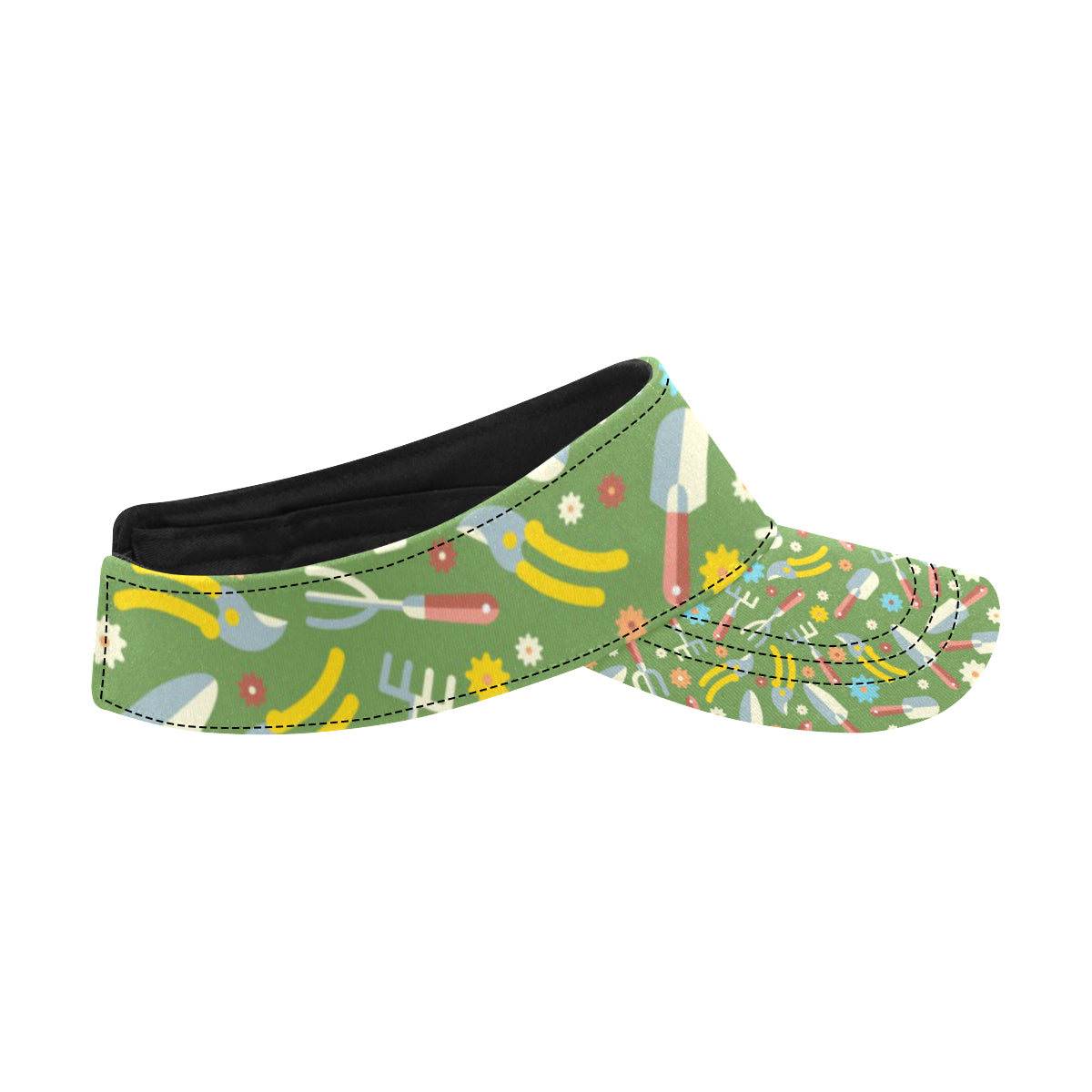 Gardening Pattern Print Design G06 Unisex Sun Visor
