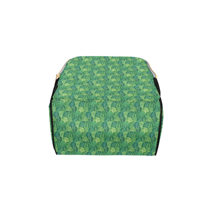Cabbage Pattern Print Design 02 Diaper Bag Backpack