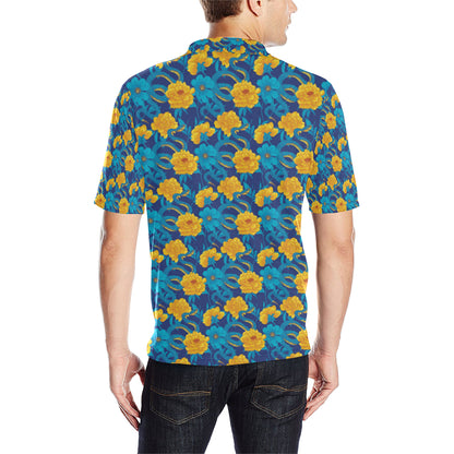 Boa Pattern Print Design 01 Men Polo Shirt
