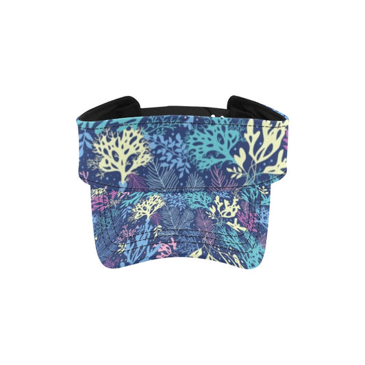 Seaweed Print Design LKS301 Unisex Sun Visor