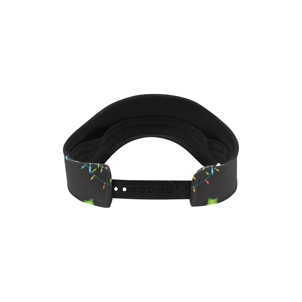 Christmas Light Pattern Print Design 01 Unisex Sun Visor