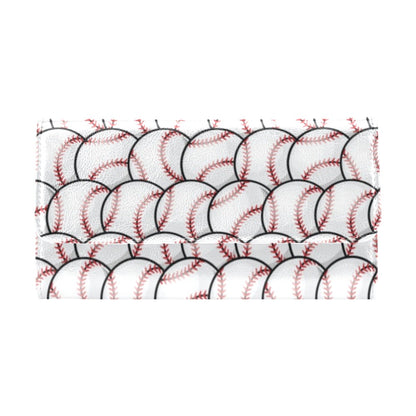Baseball Pattern Women's Trifold Wallet